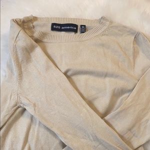 Tan/cream sweater
